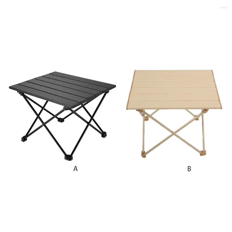 Table pliante légère et robuste en métal de meubles de Camp pour le Camping de pique-nique Structure Stable Portable