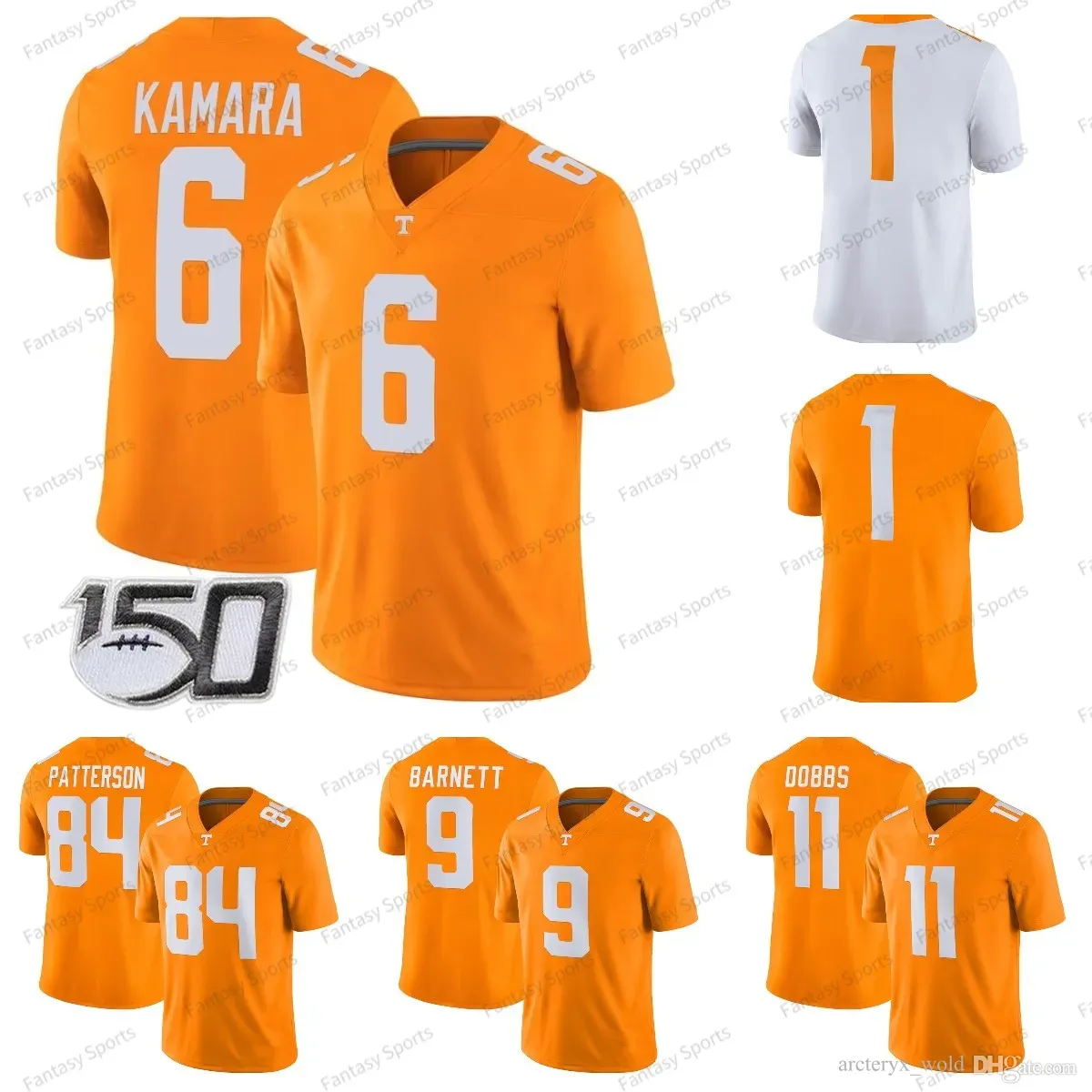 Manning Peyton 16 Tennessee Football Jersey Alvin Kamara Reggie Derek Barnett Cordarrelle Patterson Johnny Majors Doug Atkins Orange Jerseys High s