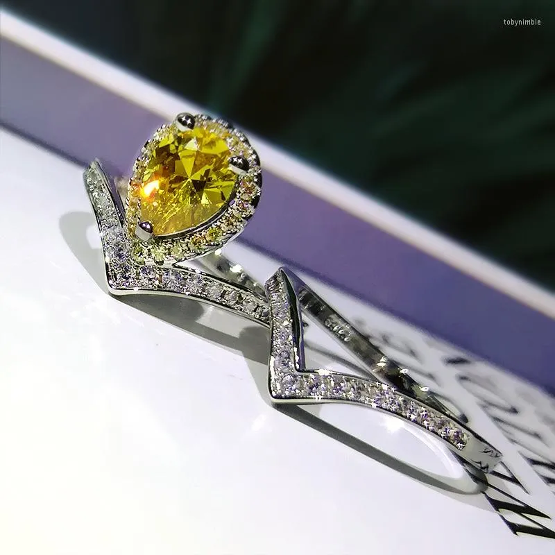 Professional Custom Made Cheap Fashion Ring Big Cubic Zirconia Rings