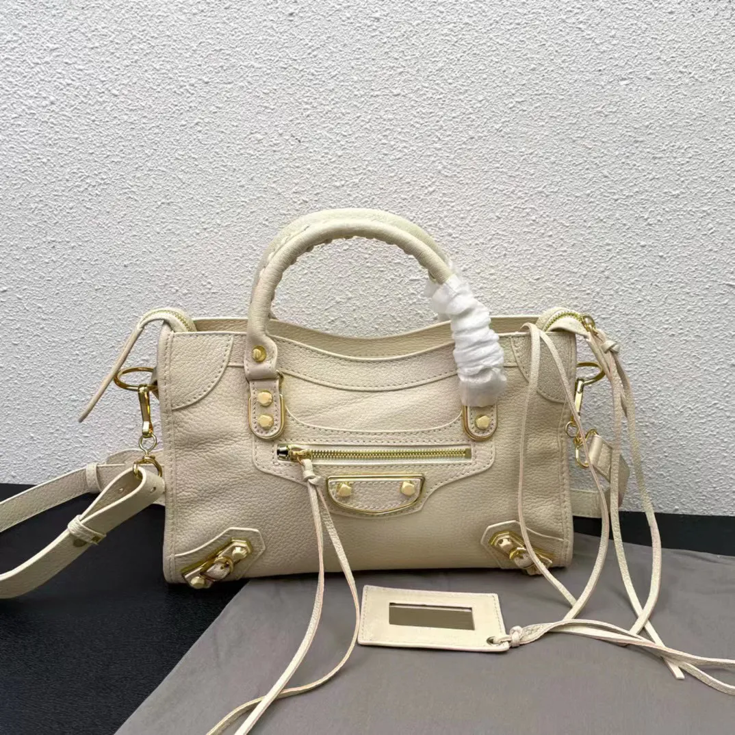 Economize muito em Bolsas Femininas De Couro Bolsas De Couro Italiano:  Bolsa De Couro Grande Genuíno, Bolsa De Ombro De Couro Com Espelho  Cosmético