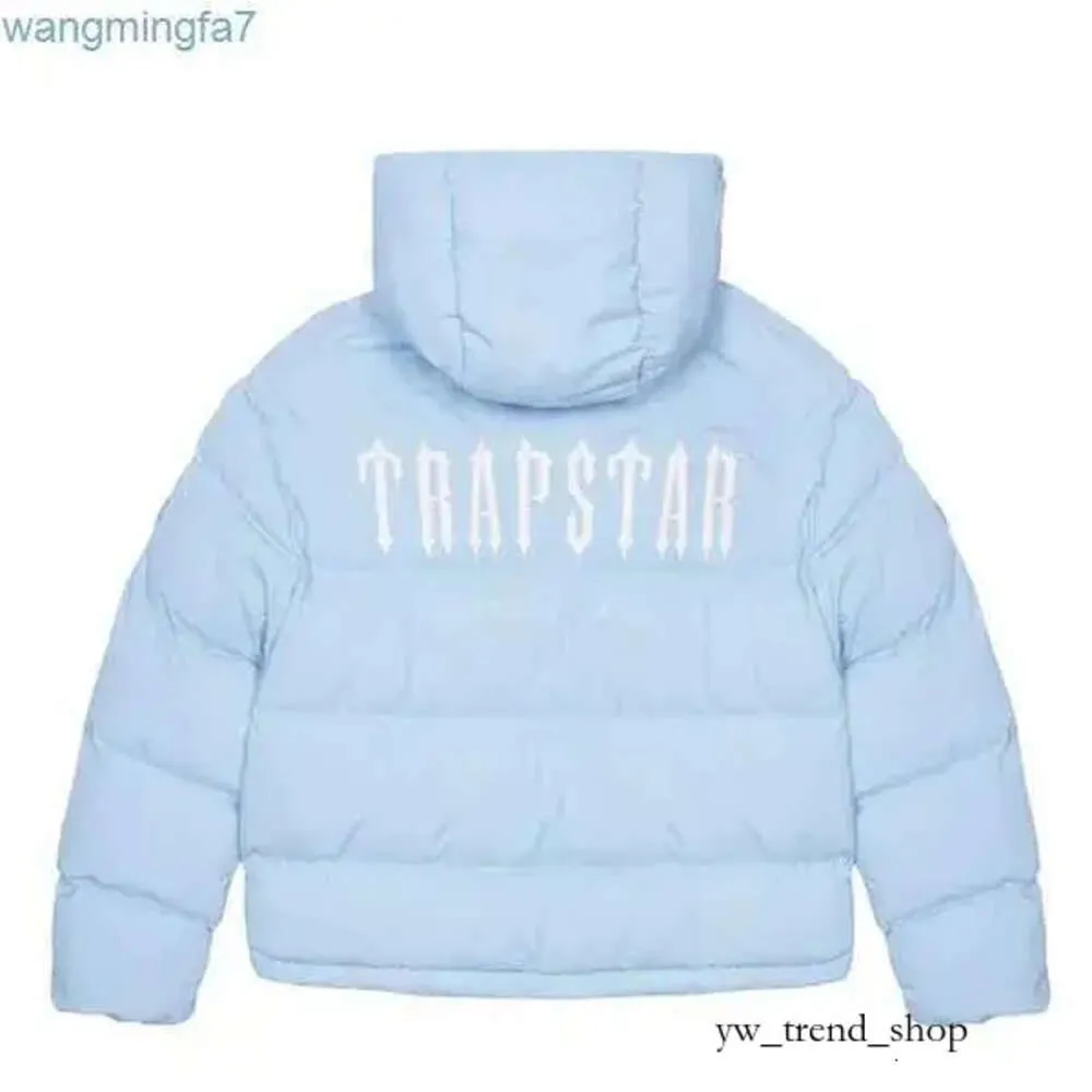 trapstar donsparka's voor heren ontwerper heren trapstars jas winter puffer crème dames afneembare afneembare capuchon top vrijetijdsmode ontwerp met dik 232