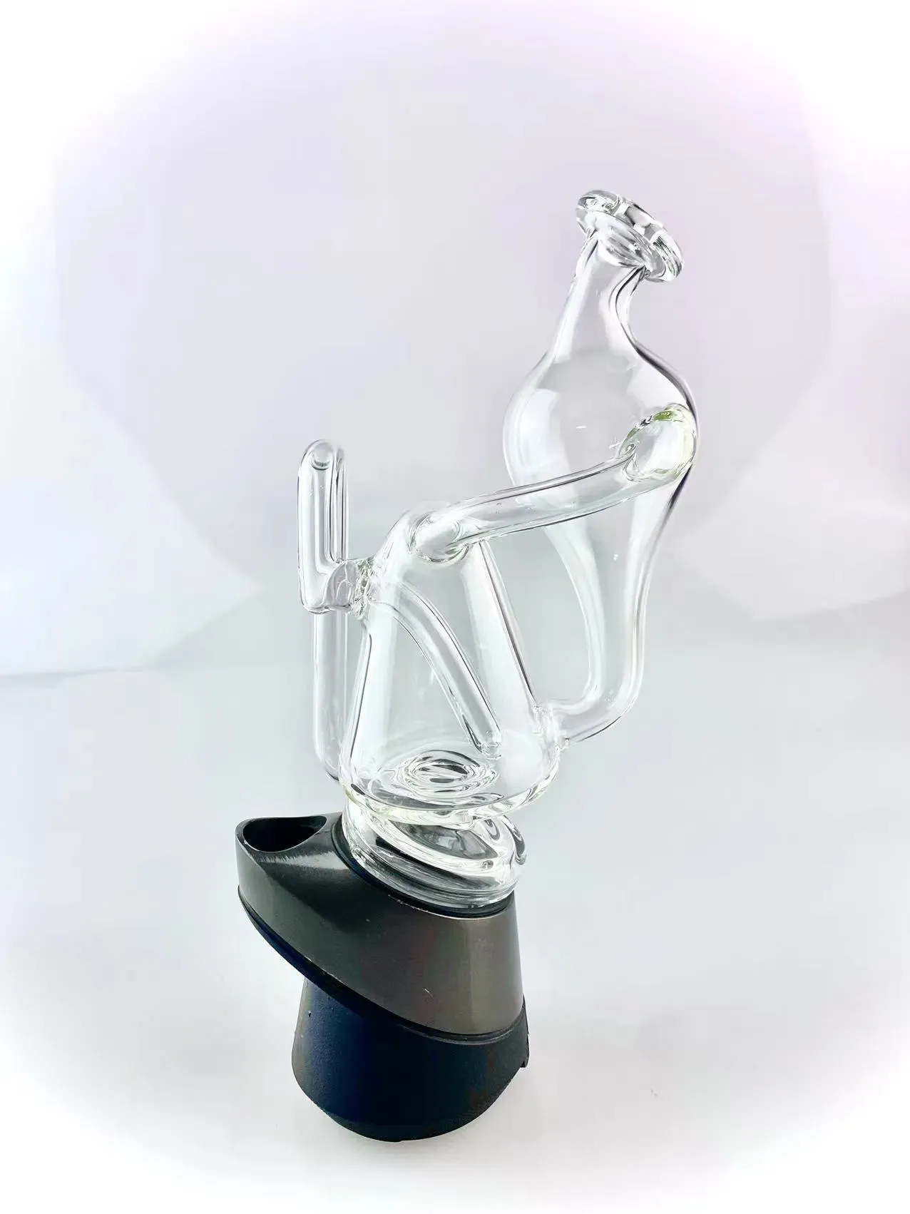 New design clear Vortex type peak & carta tops , smoking pipes easy to clean, welcome yo place your order ,only sell glass top in this link no e-rig