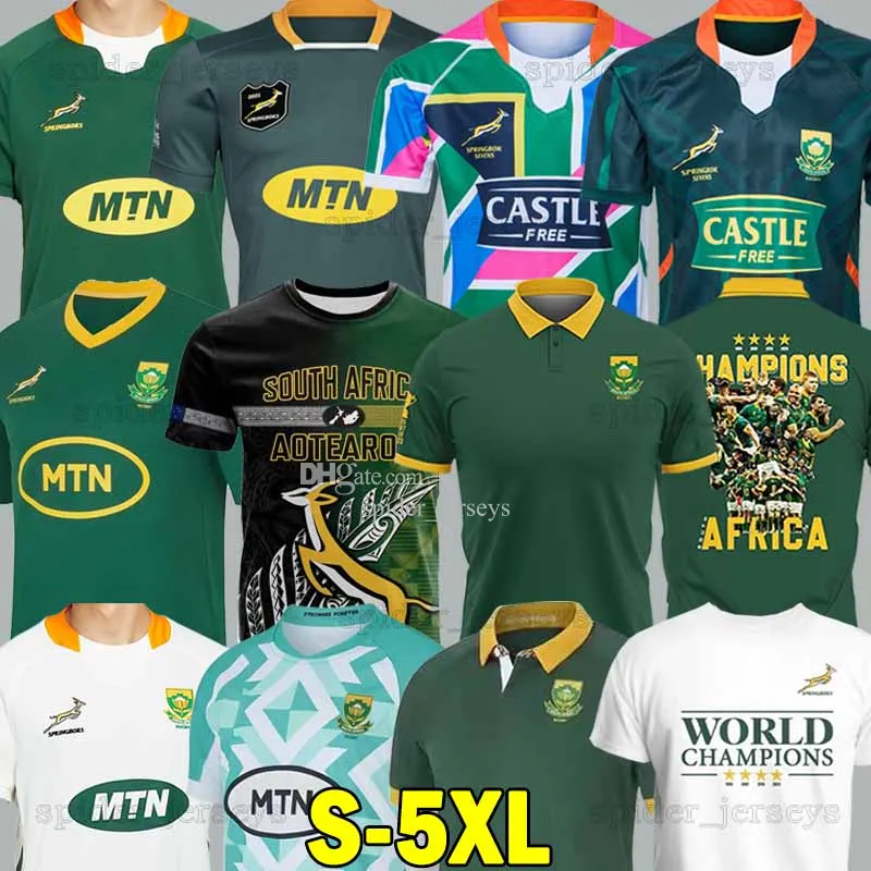 2023 2024 South Rugby Jerseys Africa Rugby Jersey 21 22 Limited edition Home Away national team rugby shirts jerseys size S-5XL