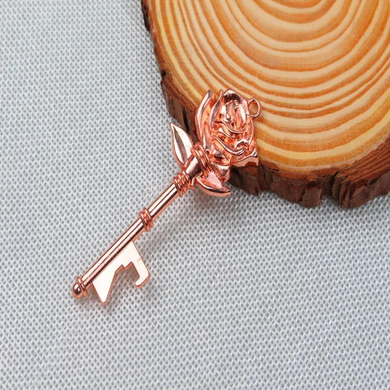 Rose Flower Keychain Bottle Openers Wedding... From Homesale2021, $0.65 ...