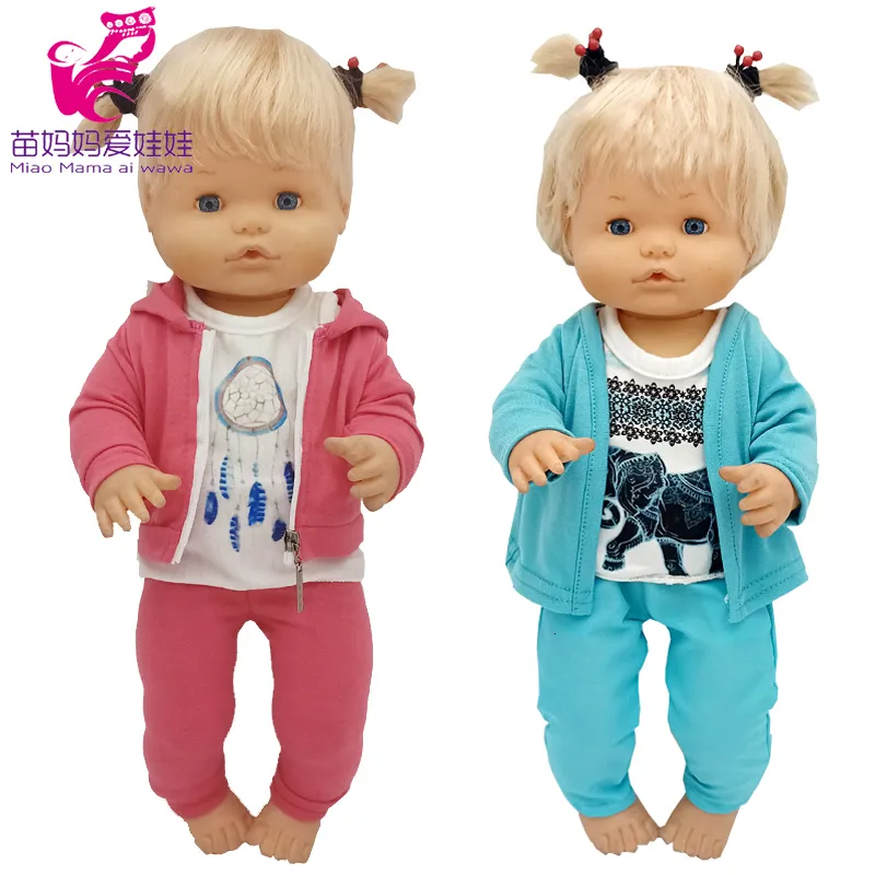 Кукол аксессуаров Reborn Baby Coll Одежда 35 см штанов для 38 см Nenuco Ropa y Su Hermanita Doll Outfit 230427