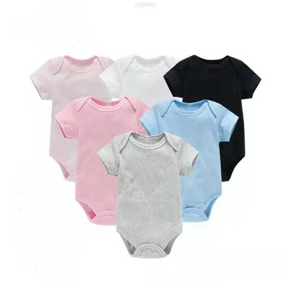 Set di abbigliamento 2023 Nuovo design Personalizza Oa 30 giorni Vendita calda Pagliaccetto per bambini a maniche corte 100% cotone / cotone organico Vestiti per ragazzi e ragazze