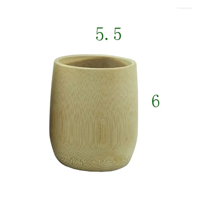 Mugs Natural Pure Bamboo Tea Cups Water Cup Tumblers