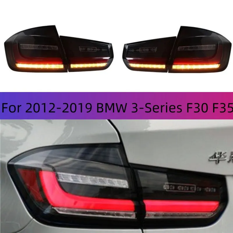 Car Tail Lights For 12-19 BMW 3-Series F 30 F 35 Taillight Assembly Modified MP LED Driving Light Reverse D R L Brake Lights