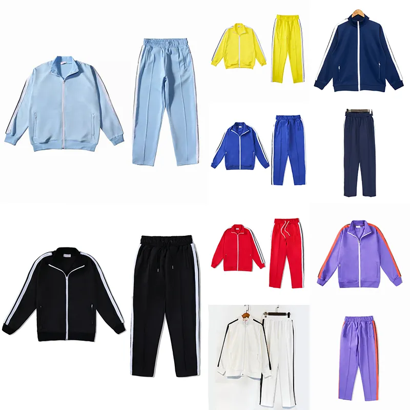 Mens Womens Premium 첫 번째 선택 재킷 tracksuits 스웨트 셔츠 정장 트랙 스웨트 슈트 코트 남자 후드 옷 바지 스포츠웨어