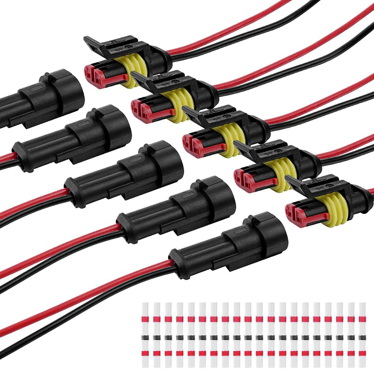 YSDSY Voiture Fiche Etanche, électrique Prise Male et Femelle, AWG