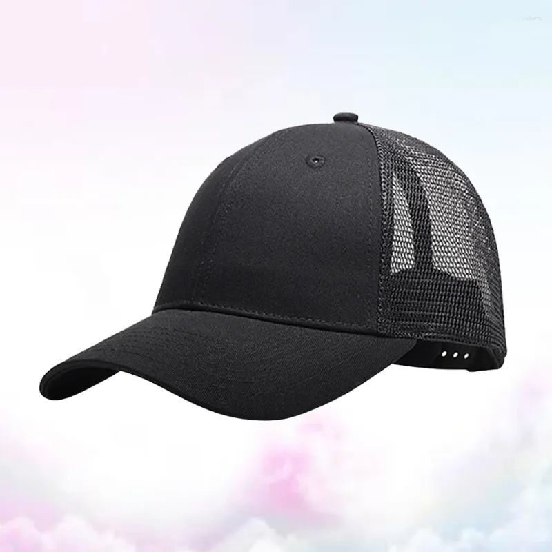 Mesh Baseball Cap For Men & Women – Breathable Summer Trucker Hat For Sports, Gray