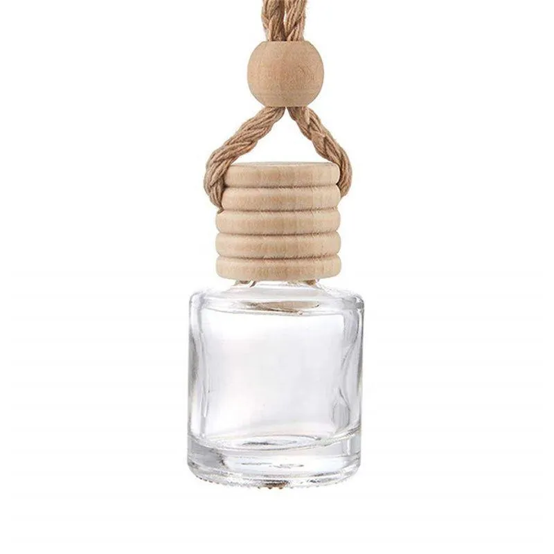 Auto Parfüm Flasche Anhänger Parfüm Ornament Behälter für ätherische Öle  Diffusor Duft leere Glasflaschen Paket Vnqbl