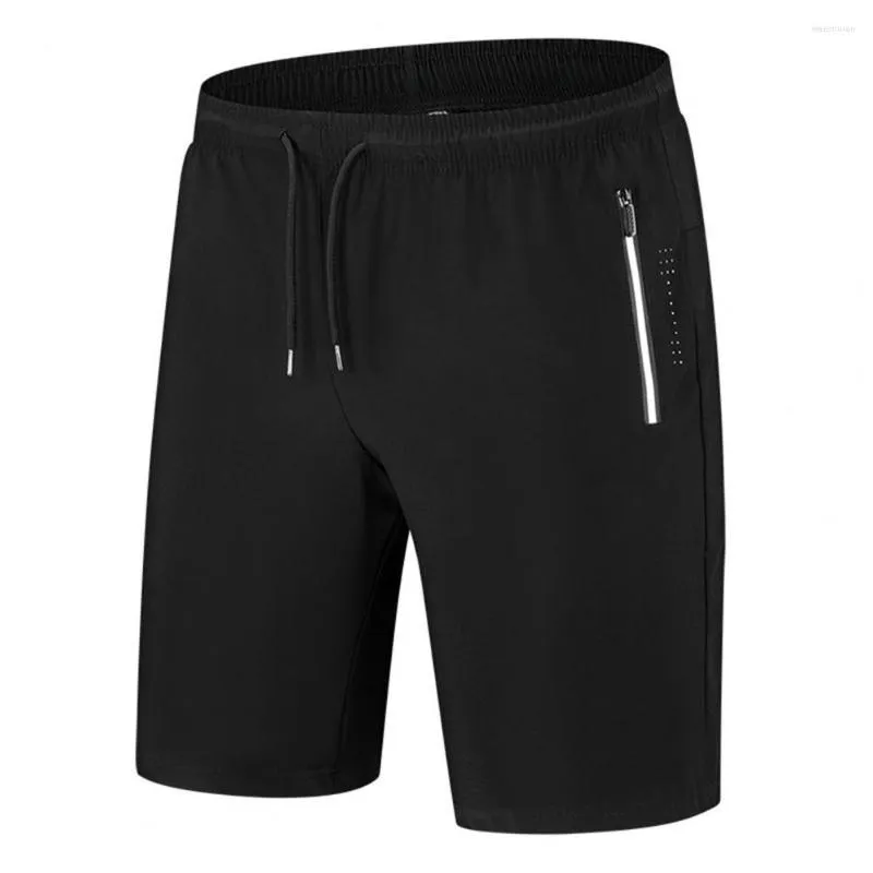 Gym Kleding Zomer mannen Dunn-drogende losse mid-rise-zakken Shorts voor fitness