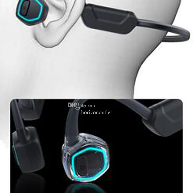 Achetez X15 Bluetooth 5.3 Conduction D'air Écouteurs de Course Sans Fil  Casques Sports Ouverts (pas de Certificat Ce) - Noir de Chine