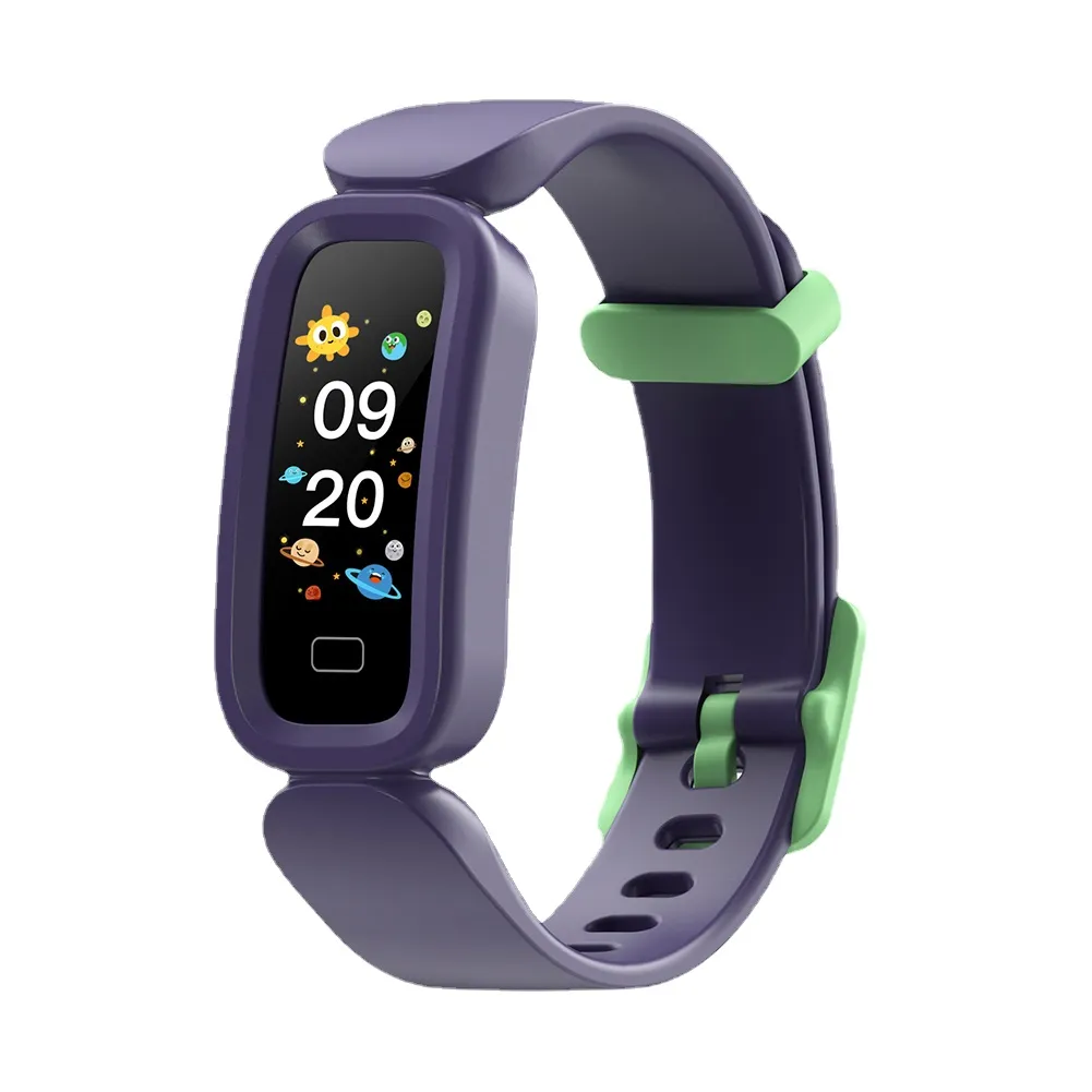 Novos Kids Smart Watch Bracelet Fitness Monitorando a freqüência cardíaca Relógio inteligente Medir presentes de pressão arterial para crianças