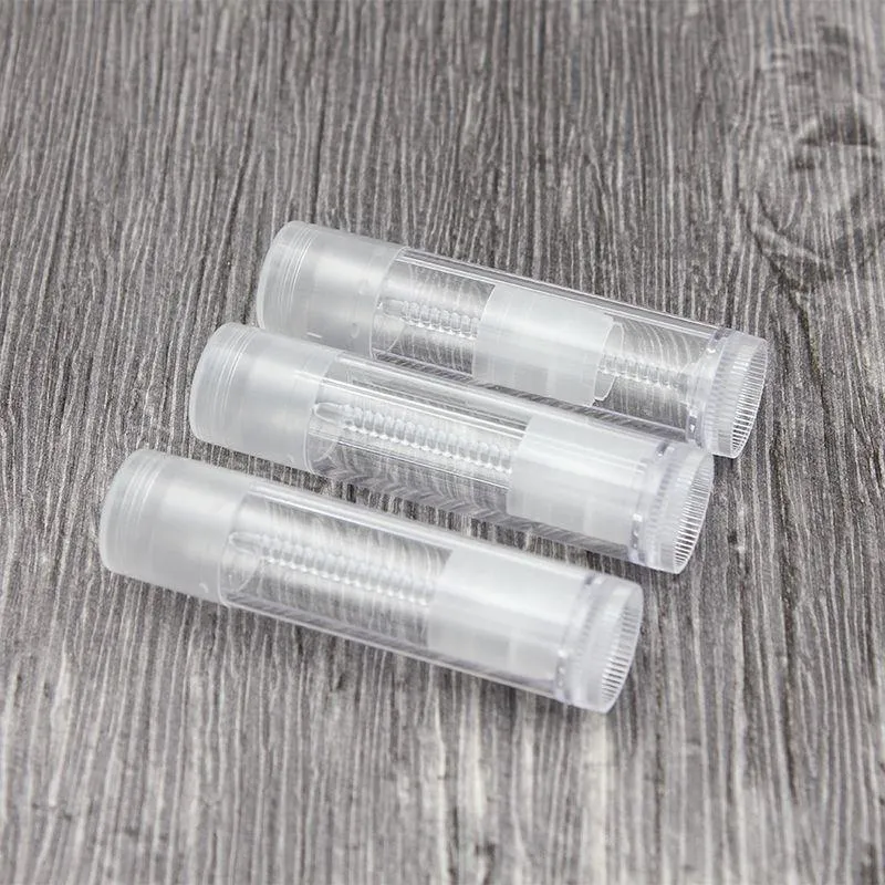 DIY clair baume à lèvres bouteille 5g tube conteneur lèvres huile hydratante hydratante 5ml vides conteneurs de rouge à lèvres Mnbfw