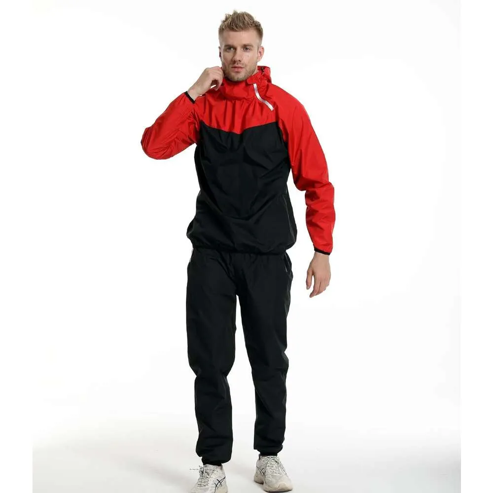 Męski garnitur fitness sportowy odzież potu z długim rękawem kurtka na świeżym powietrzu w stylu jogi