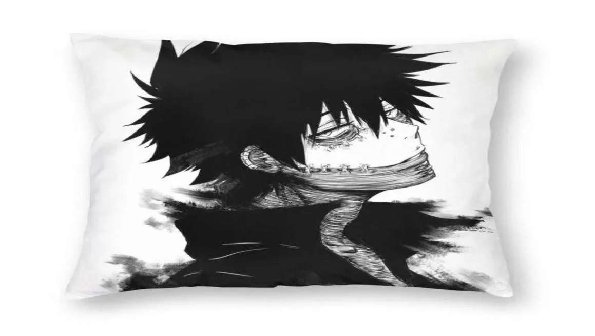 Cushiondecorative Pillow私のヒーローAcademia Dabi Pillowcover Decoration Anime Manga Mha Blueflame Cushions Throw for Car DoublesId3858431