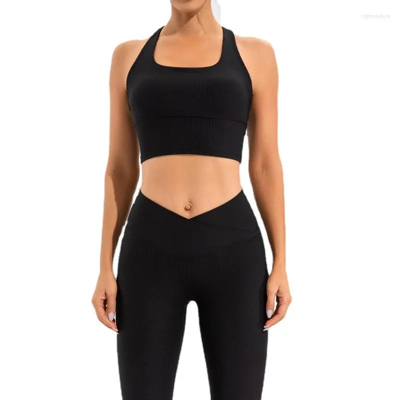 Womens Advanced Yoga Tank Pilates Fitness Suit Set Back For Active Training  And Sports From Sigmundosa, $22.78