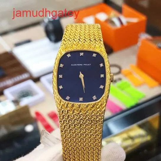 AP Szwajcarski luksusowy zegarek 18K Blue Tal Scale Manual Mechanical 26 32 mm Business Business Wristwatch
