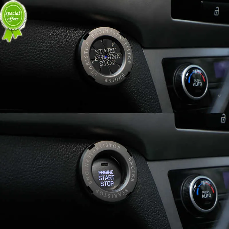 Botón de arranque del motor del interruptor de encendido del coche