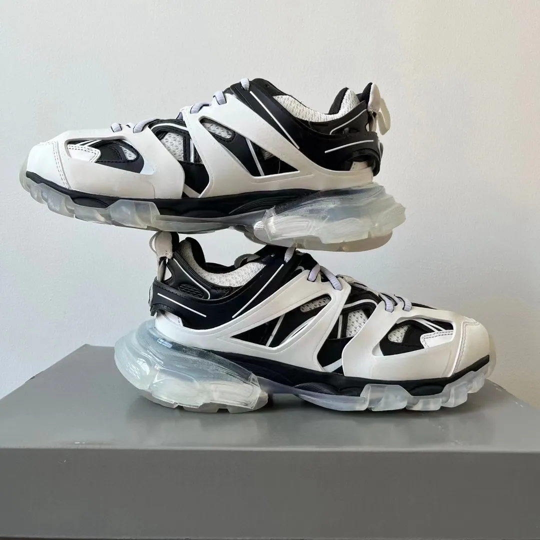Tasarımcı Ayakkabı Kadın Ayakkabı Erkek Ayakkabı Gündelik Ayakkabı BS TK 3 LED SEA LIFE DERİ TRENTER Naylon Baskılı Platform Spor Kabarcıları Erkekler Bir İçin Bir İçin