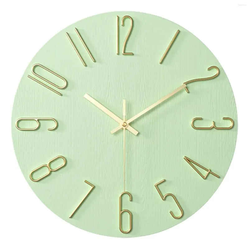 Horloges murales 30 CM Simple horloge numérique créative pour la décoration de la maison cadeau de pendaison de crémaillère amis parents MAZI888