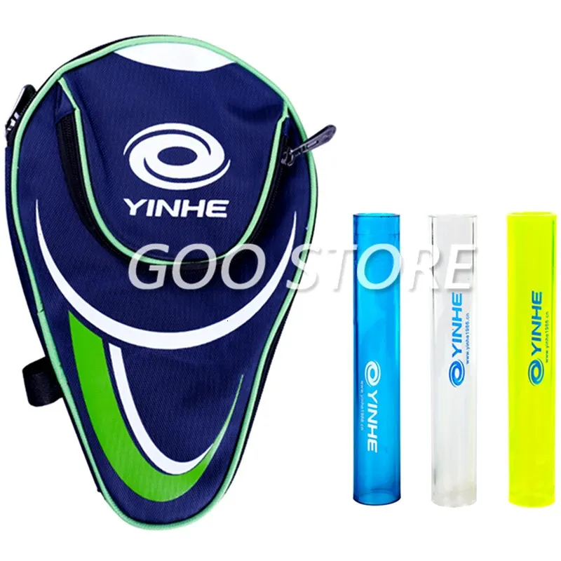 Ensembles de tennis de table YINHE Galaxy sac de tennis de table en caoutchouc 1 pièces rouleau original YINHE sac de raquette ping-pong étui pour batte 231127