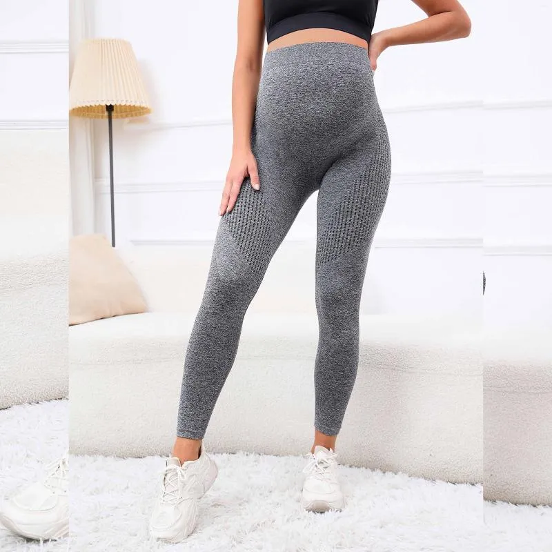 Active Pants Seamless Leggings Maternity Gym Clothing High Waist Pregnancy  Skinny Clothes For Pregnant Women From 13,22 €