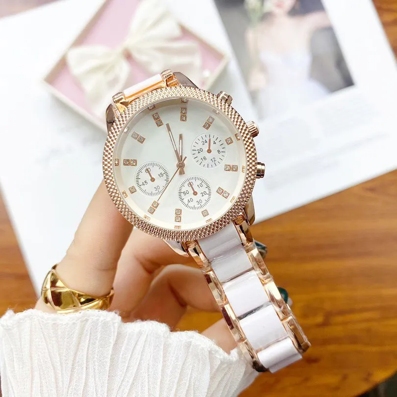 Womens Stainless Steel Quartz Watch With Black Band Casual Style Analog Display From Denlyce2020 18.76 DHgate.Com