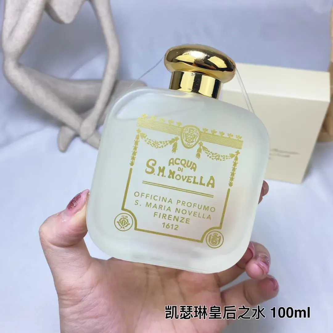 Yüksek kaliteli Santa Maria Novella Perfume 100ml Acqua Di S.M.Novella Fresia Smn Koku Cinquanta Parfümleri Eau De Köln Uzun Kalıcı Koku Kadın Parfum