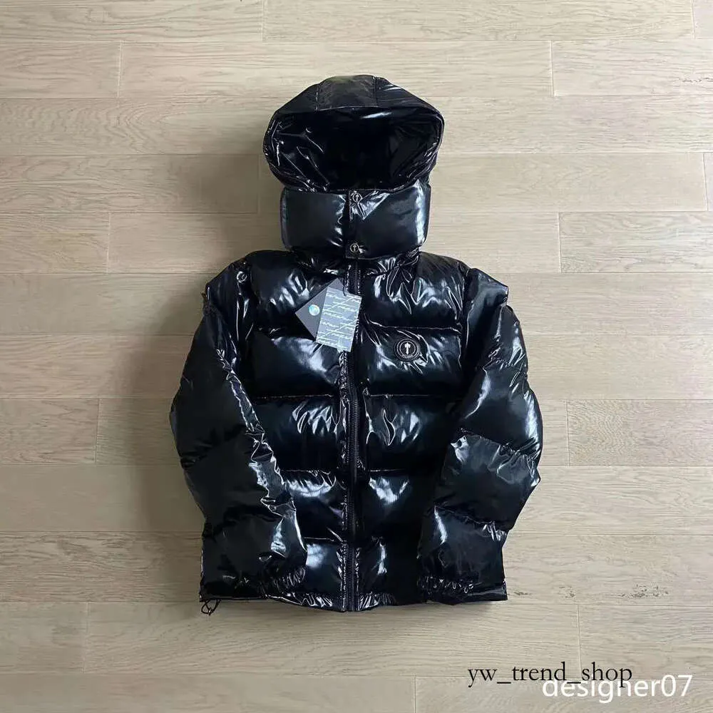 Trapstar Jaquetas Masculinas Designer Mens Jaquetas Puffer Trapstar Down Parka Manga Longa Com Capuz Thich Outwear Casacos Acolchoados Coletes À Prova de Vento 949