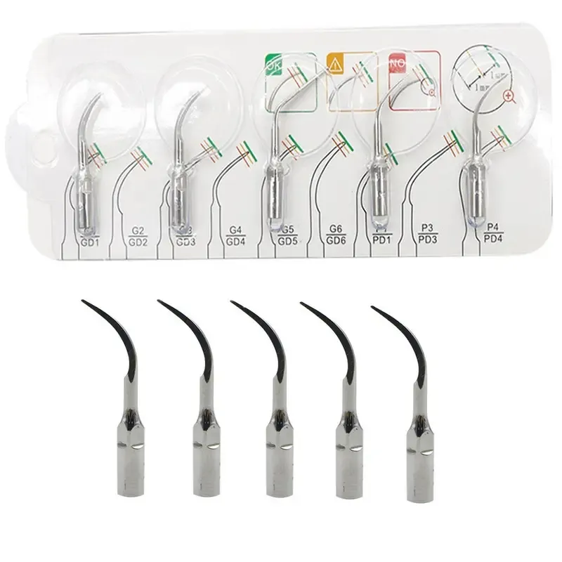 5pcs/set flosser rergator reprigator tips for flosser water ، نصائح نفاثة ذات ضغط عالي ، ورؤوس استبدال تعبئة Flosser ، نصائح للري من تقويم الأسنان