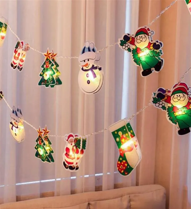 Snowman Christmas Tree LED String Lights Decoration Home Xmas Ornaments New Yeara43 A478543935