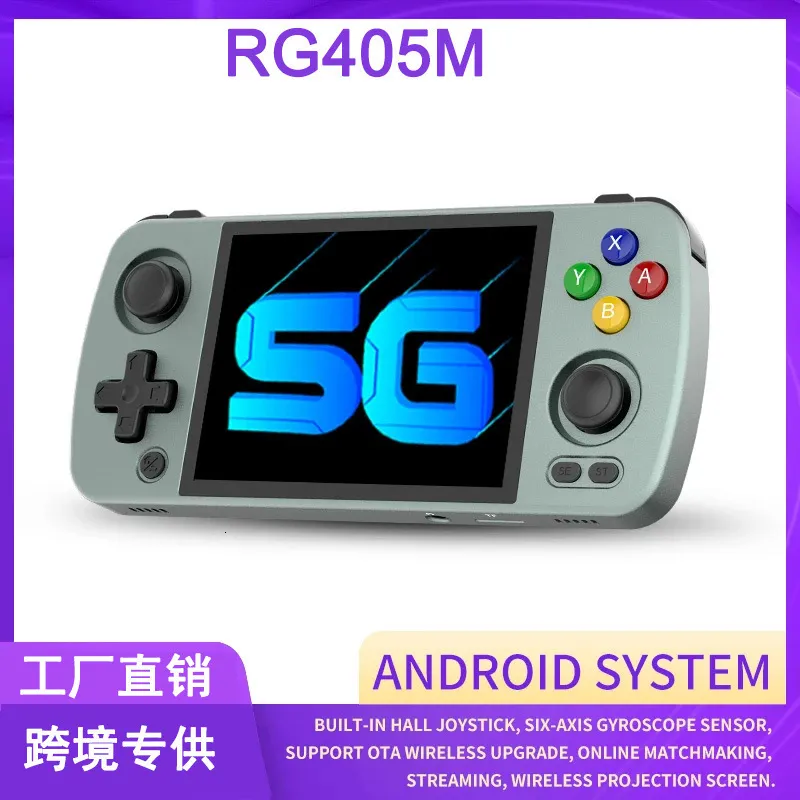 ANBERNIC RG405M Mp5 Handheld Game Console With 512GB Storage, Android 12  System, 4 Inch IPS Screen, Handheld Game Console Unisoc Tiger T618 With  70000 Games From Ping04, $247.33