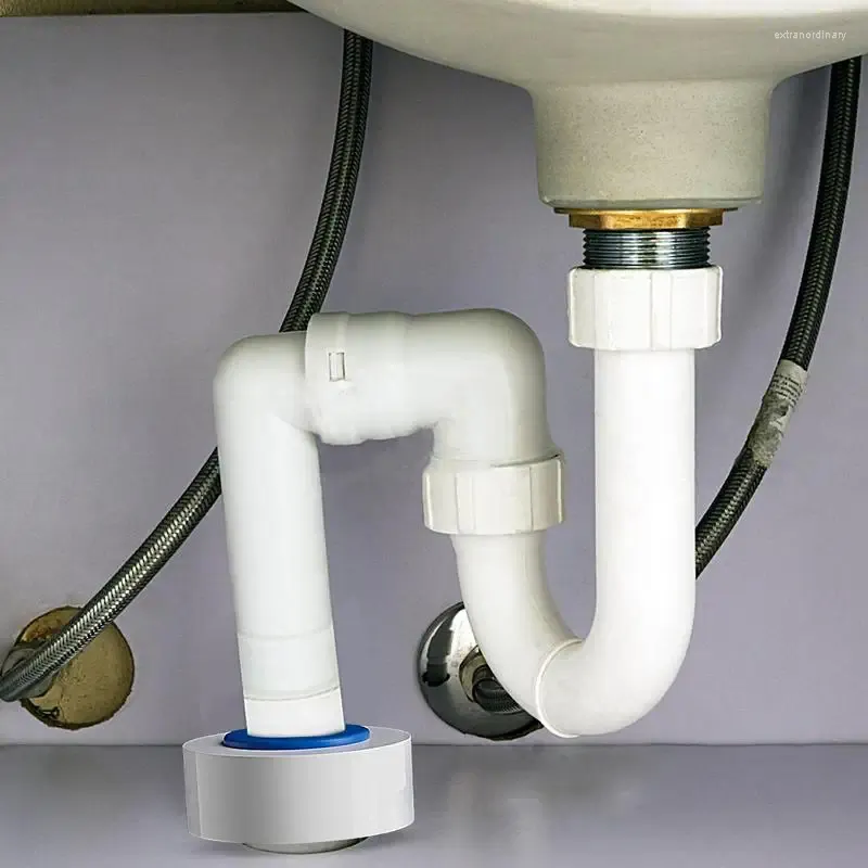 tuyau vidange pour machine à laver -Bouchon en silicone avec noyau  anti-odeur - tuyau vidange pour machine à laver - Pour salle bain