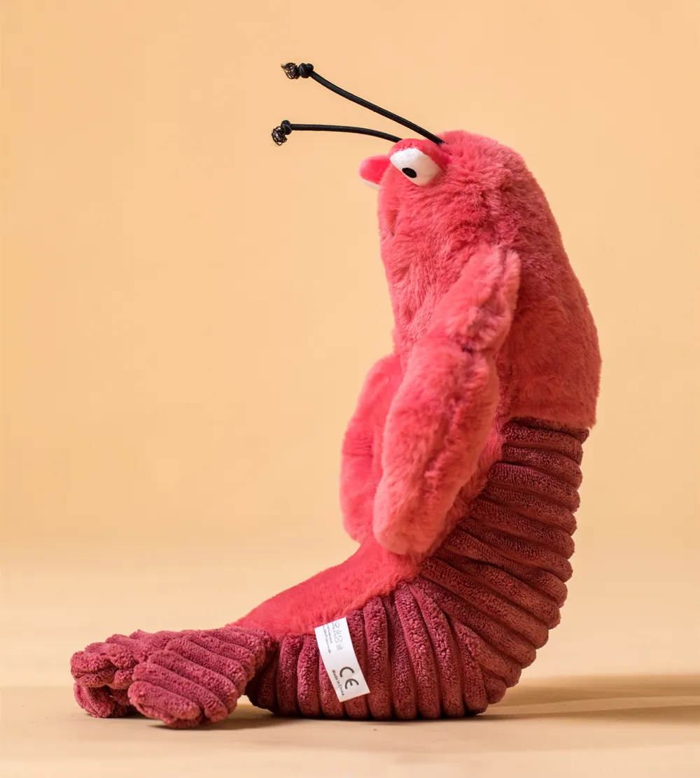 Larry Crayfish Peluche Jouet Sheldon Crevettes Poupée Pippi