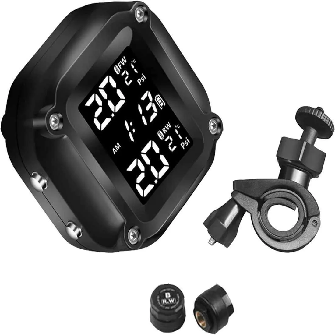 Capteur Pression Pneu Moto Sans Fil Détecteur De Pression Des