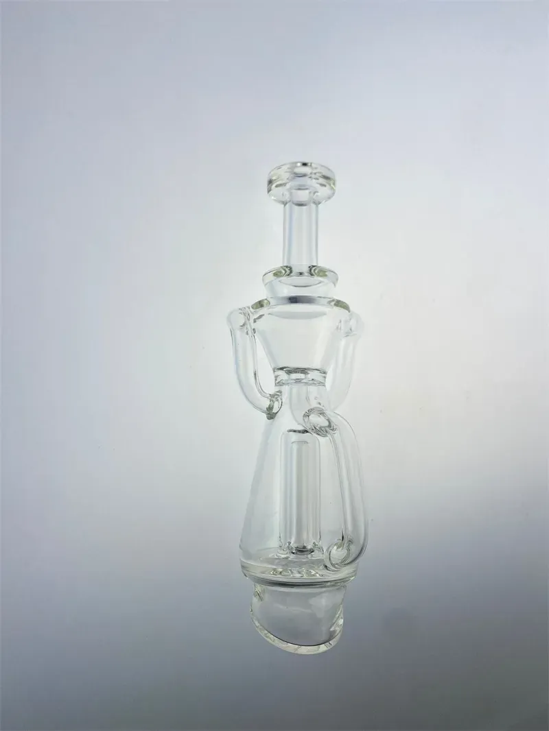 Glass hookah new style clear recycle peak or carta high quantity