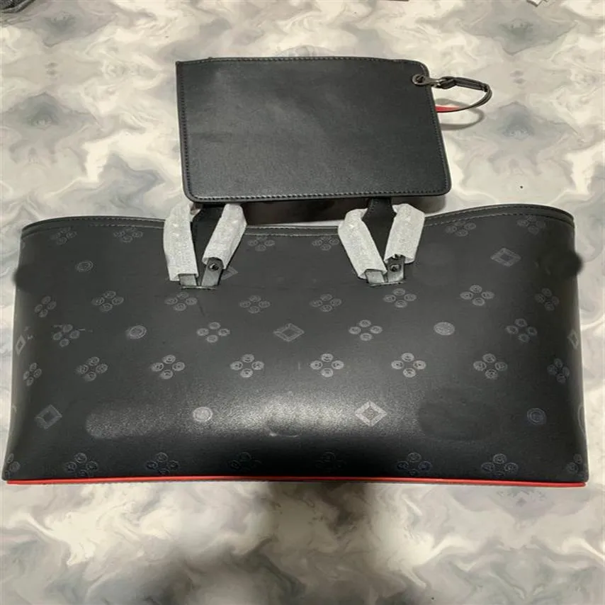 Mixed Printing Women Big Bag doodling designer handbags totes composite handbag genuine leather purse shoulder bags224d