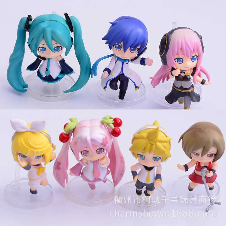 Boneca Anime Hatsune Miku Sakura kawaii - Ponto Tem