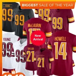 13 Emmanuel Forbes 17 Terry McLaurin 21 Sean Taylor 1 Jahan Dotson Jonathan Allen 14 Sam Howell 5 Tress Way Chase Young ``Commanders``Football Jerseys