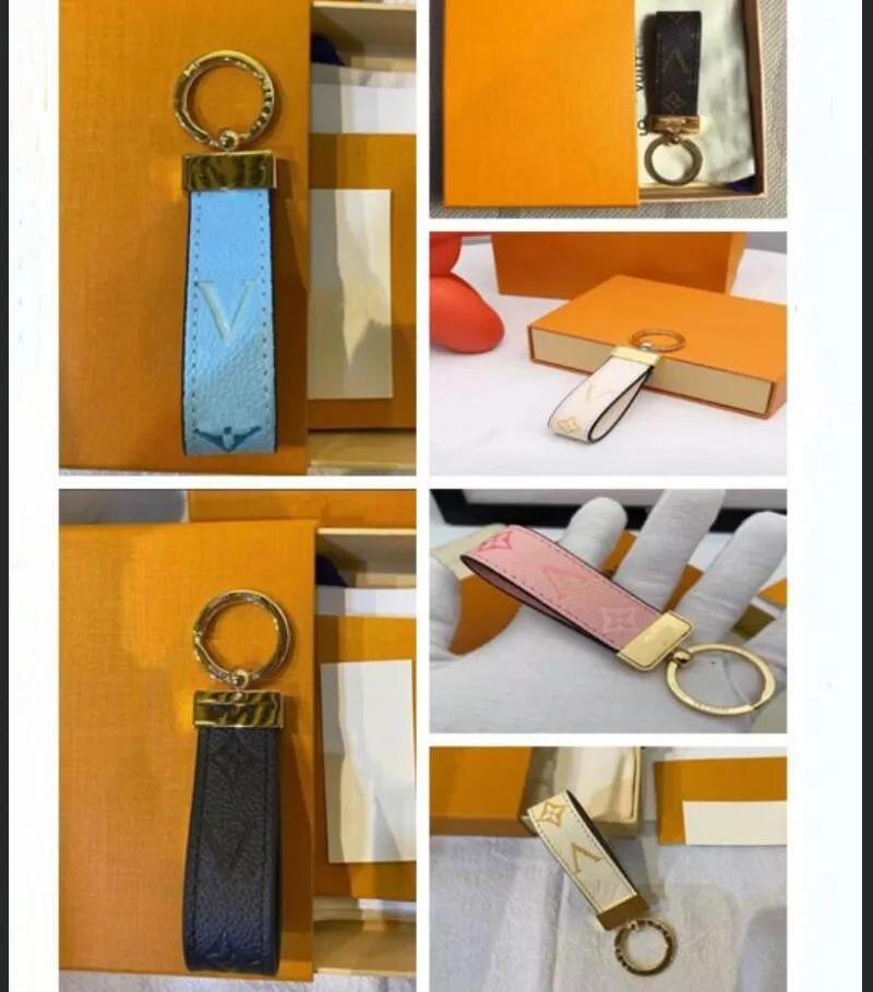 Wholesale High-quality Classic Men's and Women's Fashion Car Leather Key Chain is Also A Wholesale Price