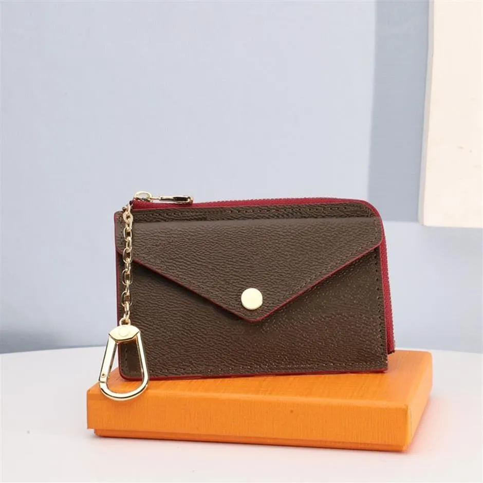 Design Purse Hoge kwaliteit snelle levering designer creditcardhouder lederen munt portefeuilles ritsje portemonnee met boxtas kaart multi-fun160z