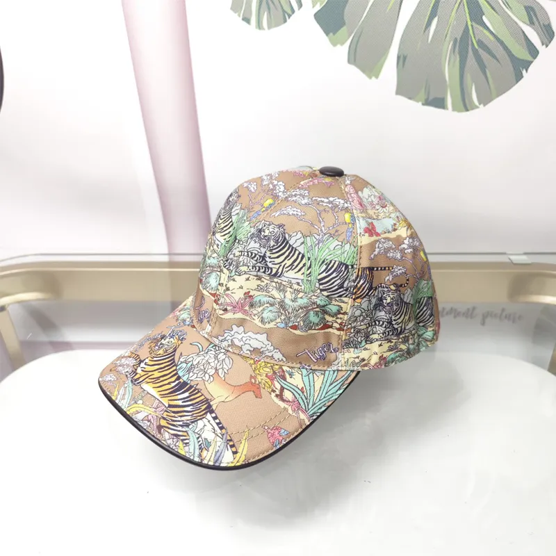 Designer Beanie Luxurys Caps For Women Designers Mens Bucket Hat Luxury Hats Womens Baseball Cap Casquette adjustable tiger flower print baseball cap