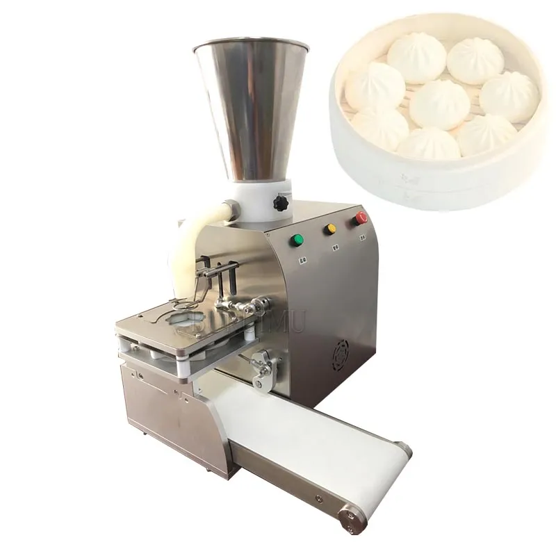 LEWIAO Stainless Steel Burger Bun Wrapping Machine Perfect Frozen Cha Siu Bao Maker Cleaning