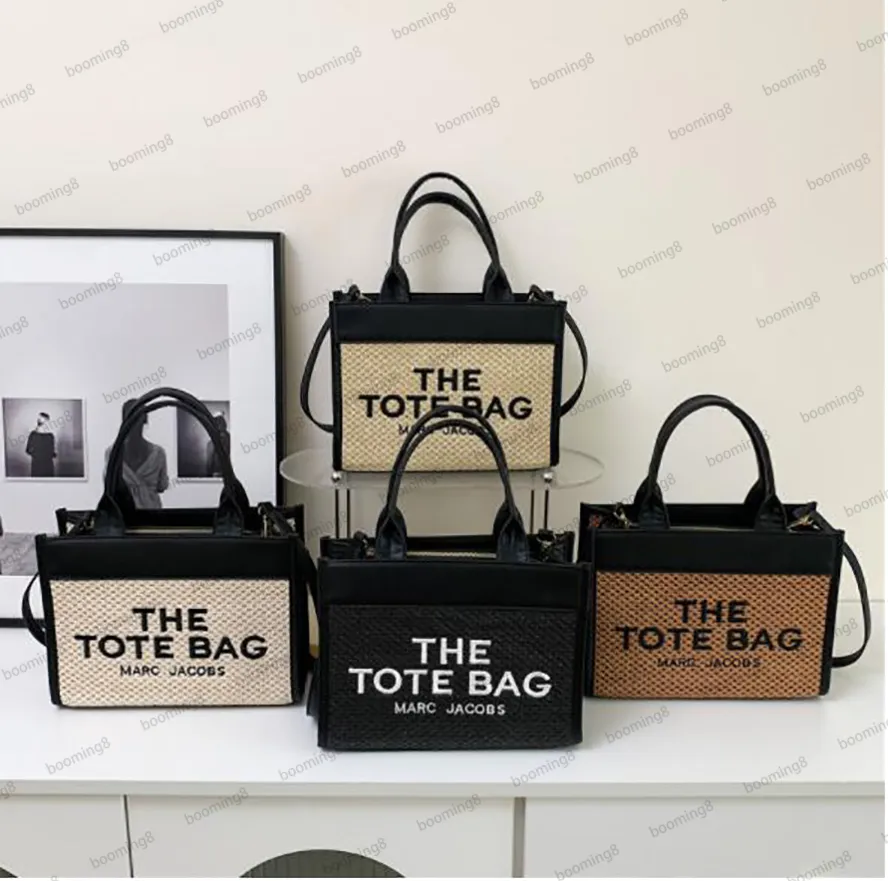 Projektanci torby na torbę francuską modną torbę damską słomka tkana torebka modowa wysokiej jakości jedno ramię w liste