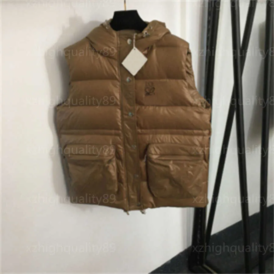 Gilet da donna Gilet autunno inverno Gilet caldo comfort Gilet senza maniche Piumini con cappuccio Gilet da donna Gilet da donna alla moda