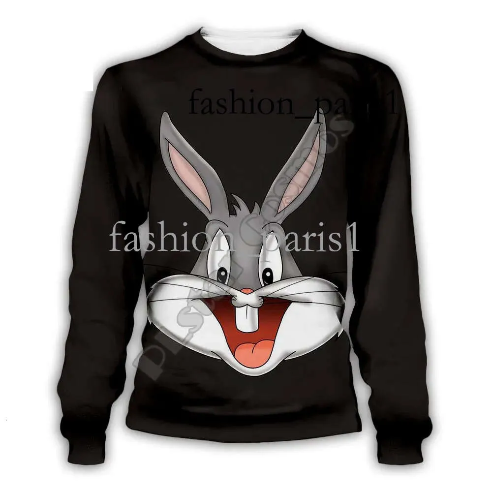 Designer Cosmos Anime Bugs Bunny Kleurrijke Cartoon Trainingspak Force1 Hoodie/sweater/jas/mannen Dames Grappig S-7 201020 877 444