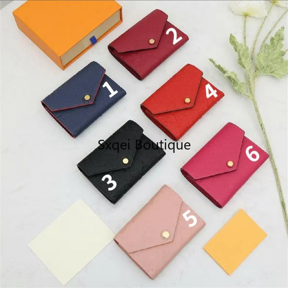 2023 Designer Small Wallet for Women Bag Fashion Portefeuille court portefeuille Classic Credit Carte de haute qualité 41938280D